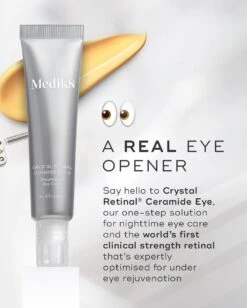 Medik8 Crystal Retinal Ceramide Eye 3 -Skin Care Products Store Medik8 Crystal Retinal Ceramide EyeCream