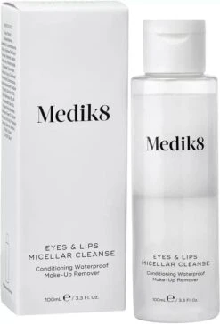 Medik8 Eyes & Lips Micellar Cleanse 13 Medik8 Eyes & Lips Micellar Cleanse -Skin Care Products Store Medik8EyesandLipsMicellarCleanse100ml